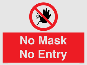 No Mask No Entry